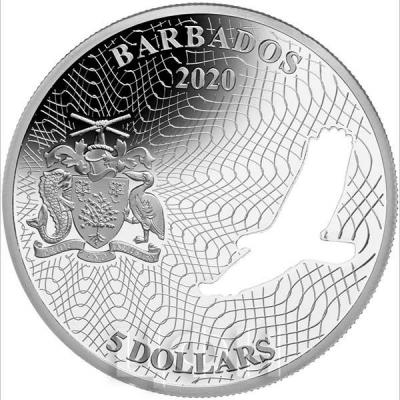 2019 год Барбадос 5 долларов (аверс).jpg