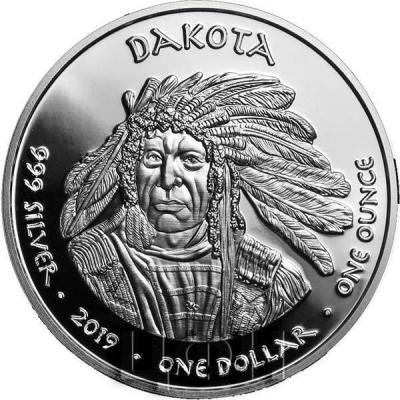 2019 год Native American Mint 1 доллар (аверс).jpg