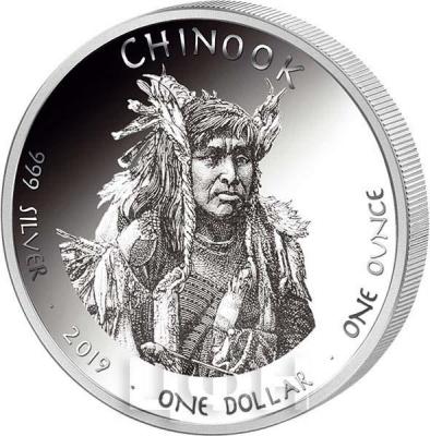 2019 год Native American Mint 1 доллар (аверс).jpg