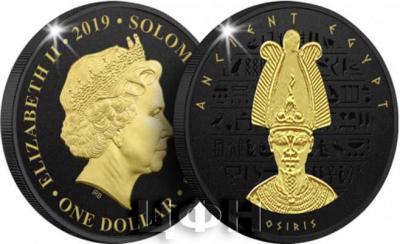 2019, Соломоновы острова 1 доллар «ANCIENT EGYPT» (аверс).jpg