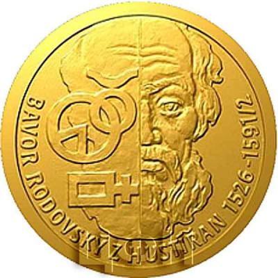 «BAVOR RODOVSKÝ Z HUSTÍŘAN» Монета Ниуэ 5 долларов 2019 года.jpg