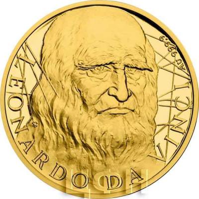 1. «Леонардо да Винчи» Монета Ниуэ 25 долларов 2019 года (реверс).jpg