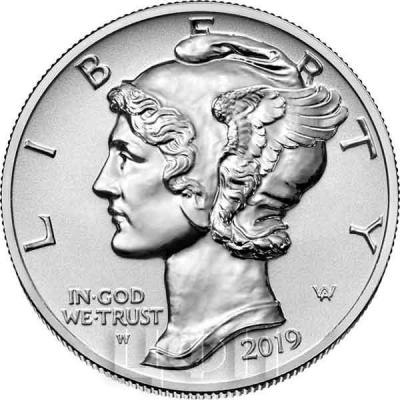 2  Монета США 25 долларов 2019 года (аверс).jpg