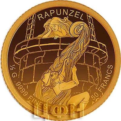 Бурунди 50 франков 2019 года «RAPUNZEL» (реверс).jpg