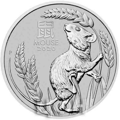 2020, Австралия 100$ «Год Крысы» (реверс).jpg