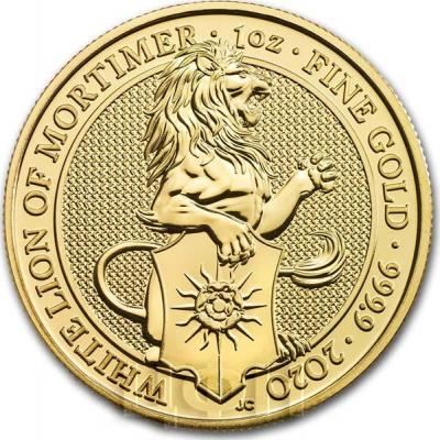Великобритания 2020 год «Лев» (золото).jpg
