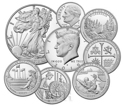 «США» United States Mint Limited Edition 2019 Silver Proof Set.jpg