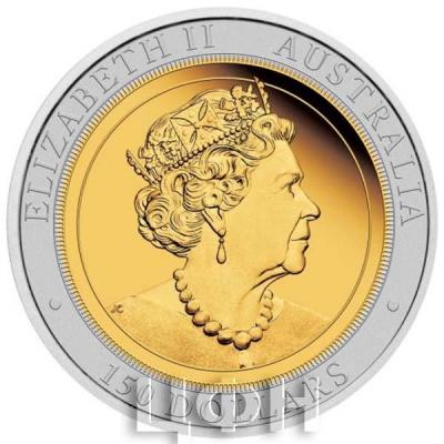 2019, Австралия  150$ «Орёл» (аверс).jpg