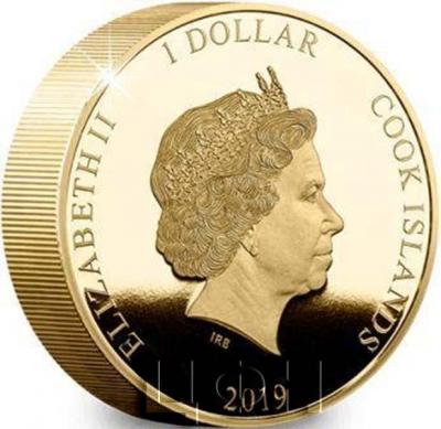 Острова Кука 1$ 2019 года (аверс).jpg