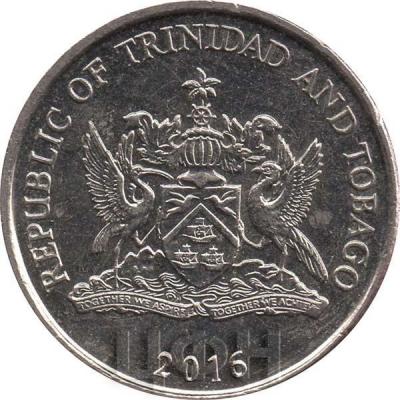 2016 Тринидад и Тобаго 10 центов (аверс).jpg