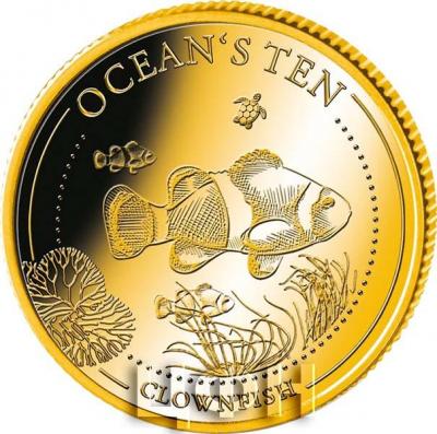Ниуэ 2019 год $2.5 «CLOWNFISH» (реверс).jpg