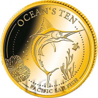 Ниуэ 2019 год $2.5 «PACIFIC SAILFISH» (реверс).jpg
