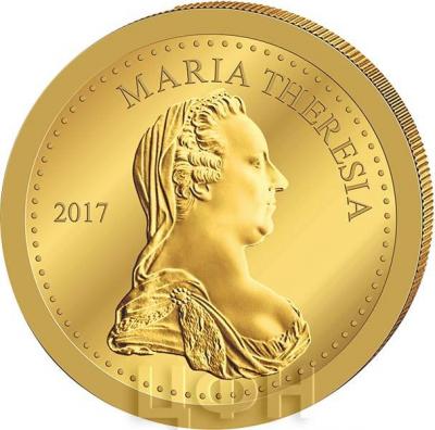 1000 франков Габон 2017 год «MARIA THERESIA» (реверс).jpg