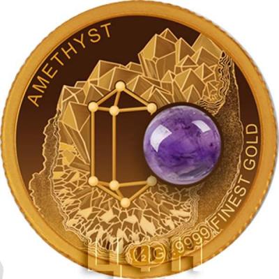 Либерия 25 долларов 2020 год «AMETHYST» (реверс).jpg