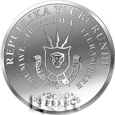 Бурунди 2020 год 25 франков (аверс).jpg