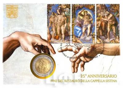 «CAPPELLA SISTINA - FINE DEI RESTAURI» (аверс).jpg