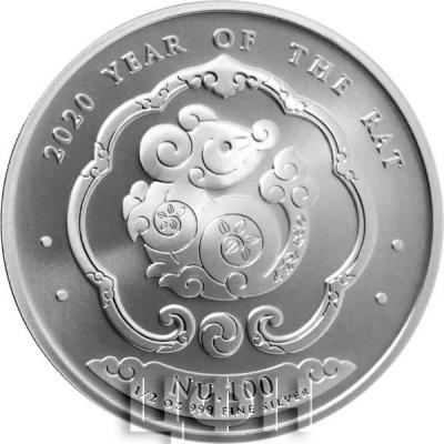 Бутан 2020 «Год Крысы» (реверс).jpg