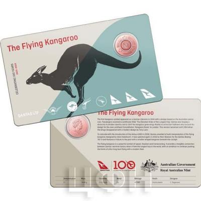 Австралия 1 доллар 2020 год QANTAS (реверс).jpg