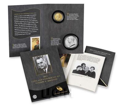 «2015 P Presidential Coin & Chronicles Set - Lyndon B. Johnson (AX4) Reverse Proof» Набор США 2015 года  (реверс).jpg