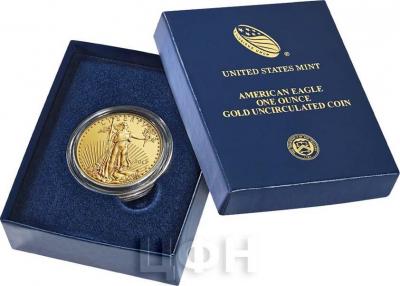 «American Eagle 2017 One Ounce Gold Uncirculated Coin».jpg