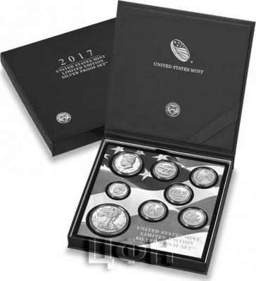 «United States Mint Limited Edition 2017 Silver Proof Set.».jpg