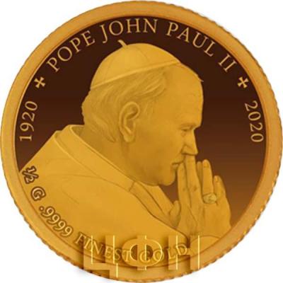 Либерия 25 долларов 2020 года «100 Jahre John Paul I» (реверс).jpg