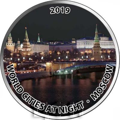 2019 Конго 10 франков «WORLD CITIES AT NIGHT MOSCOW» (реверс).jpg