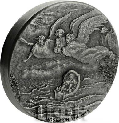 2019 год, монета Ниуэ 2 доллара «MOSES ON THE NILE» (реверс).jpg