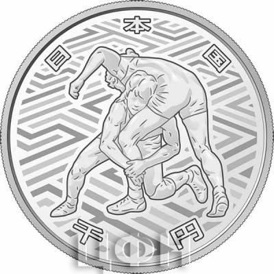2020 год, монета Японии «OLYMPIC GAMES TOKYO 2020» (аверс).jpg