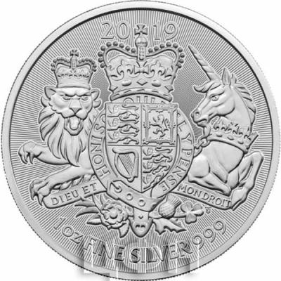 Великобритания 2 фунта 2019 Герб серебро (реверс).jpg
