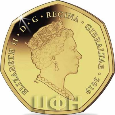 2019 Гибралтар 50 пенсов (аверс).jpg