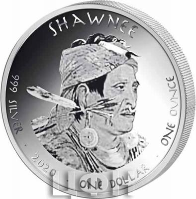 2019 год Native American Mint 1 доллар (аверс).jpg
