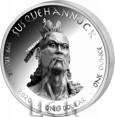 2019 год Native American Mint 1 доллар (аверс).jpg