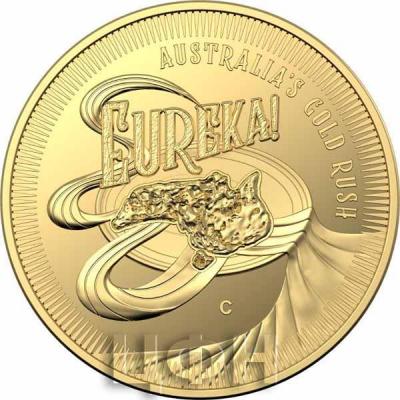 2020 год Австралия $10 «Eureka!» (реверс).jpg