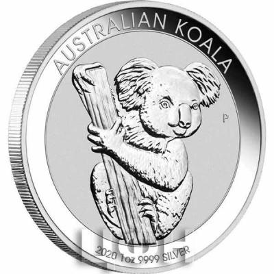 2020 год Австралия $1 «Коала» (реверс).jpg