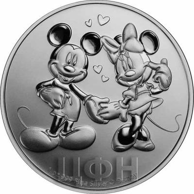 2$ Ниуэ 2020 год «Mickey & Minnie» (реверс).jpg
