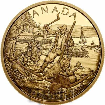 Канада 200$ 2020 год «Новая Франция» (реверс).jpg