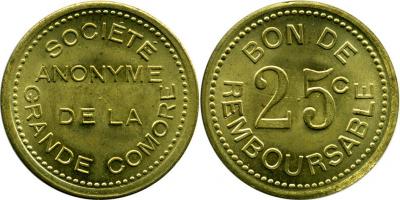 [cCOM-16]Comoros-25c-token.jpg