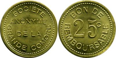 [cCOM-16]Comoros-25c-token.jpg