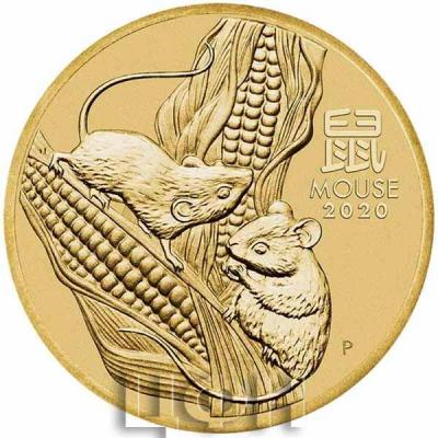 Австралия 2020 год  $1 «Год Крысы» (реверс).jpg