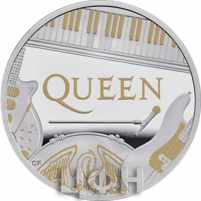 Великобритания 2 фунта  2020 год  «QUEEN» (реверс).jpg
