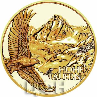 2020 год, 50 евро Австрия, памятная монета «На самом высоком пике», серия «Природные сокровища Альп»(реверс).jpg