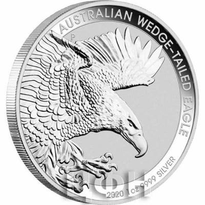 2020 год, «Австралийский клинохвостый орел» (реверс).jpg