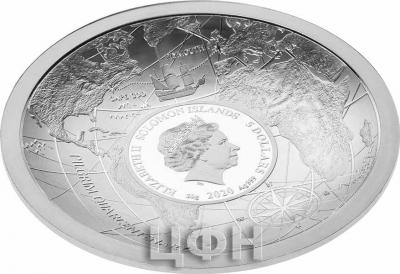 Соломоновы острова 5 долларов 2020 год «400th Anniversary of the Mayflower»  (аверс).jpg
