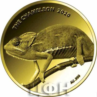 Демократическая Республики Конго 100 франков 2020 «THE CHAMELEON» (реверс).jpg