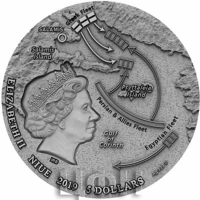 Ниуэ 5$ 2020 год «SEA BATTLES» (аверс).jpg