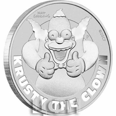 Тувалу 1 доллар 2020 год «Клоун» (реверс).jpg