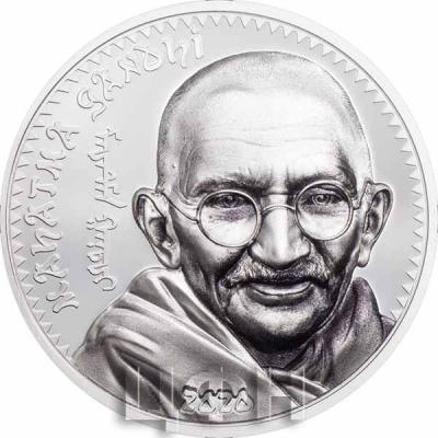 Монголия 1000 тугриков 2020 года, «Mahatma Gandhi» (реверс).jpg