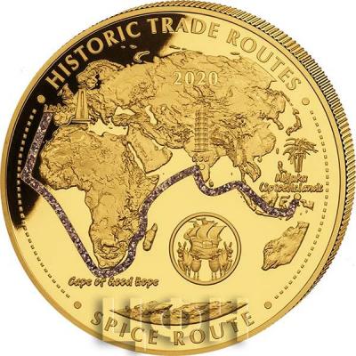 Камерун 10000 франков, 2020 год «HISTORIC TRADE ROUTES» (реверс).jpg
