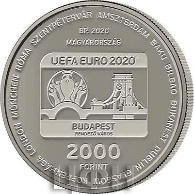 Венгрия 2000 форинтов 2020 год «Чемпионат Европы по футболу 2020» (аверс).jpg